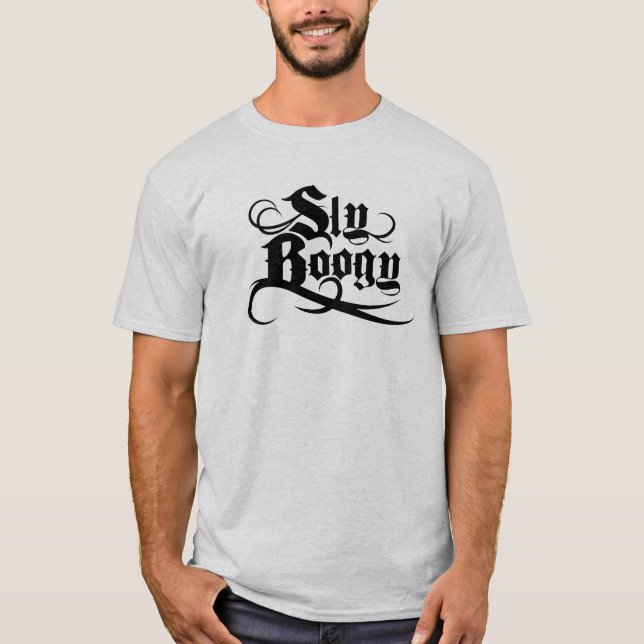 Camiseta Boogy manhoso claro (Frente)