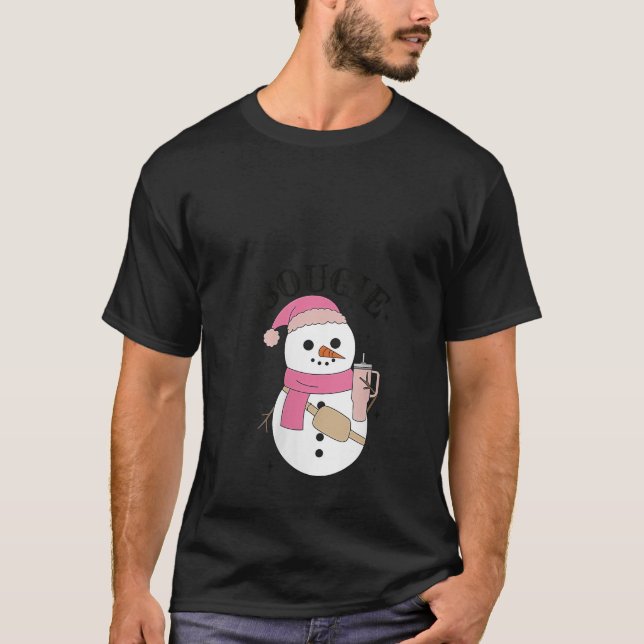 Camiseta Boojee Snowman Bougie Snowman Belt Bag Boojee Xmas (Frente)