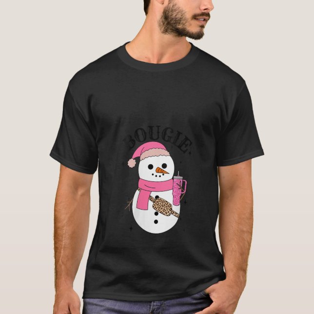 Camiseta Boojee Snowman Bougie Snowman Belt Bag Boojee Xmas (Frente)