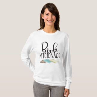Camiseta Book Aficionado Design