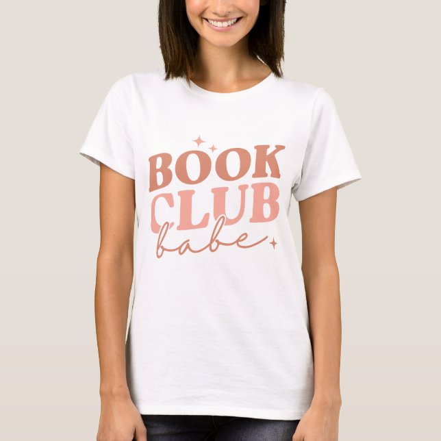 Camiseta Book Club Babe (Frente)