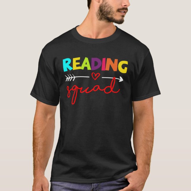 Camiseta Book Club Tees Bookworm School Library  Reading Sq (Frente)