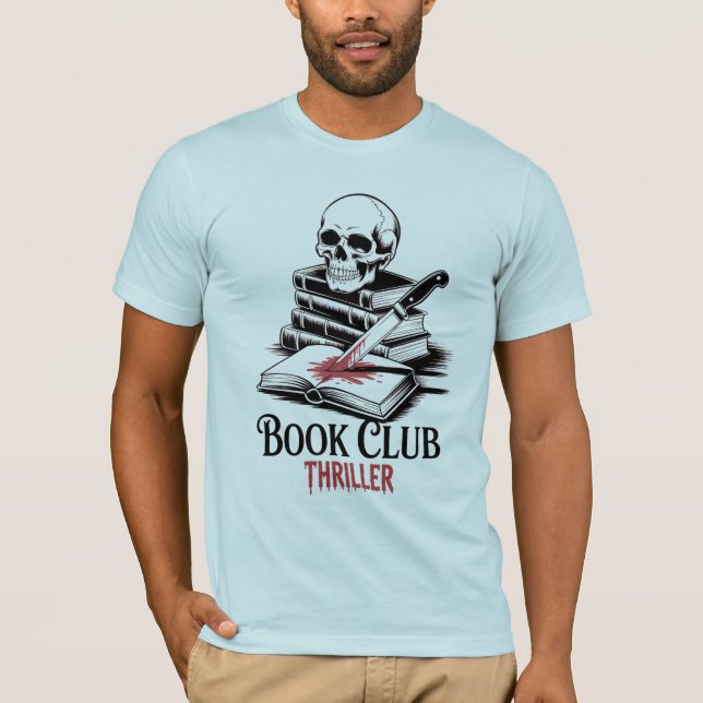 Camiseta Book Club Thriller (Frente)