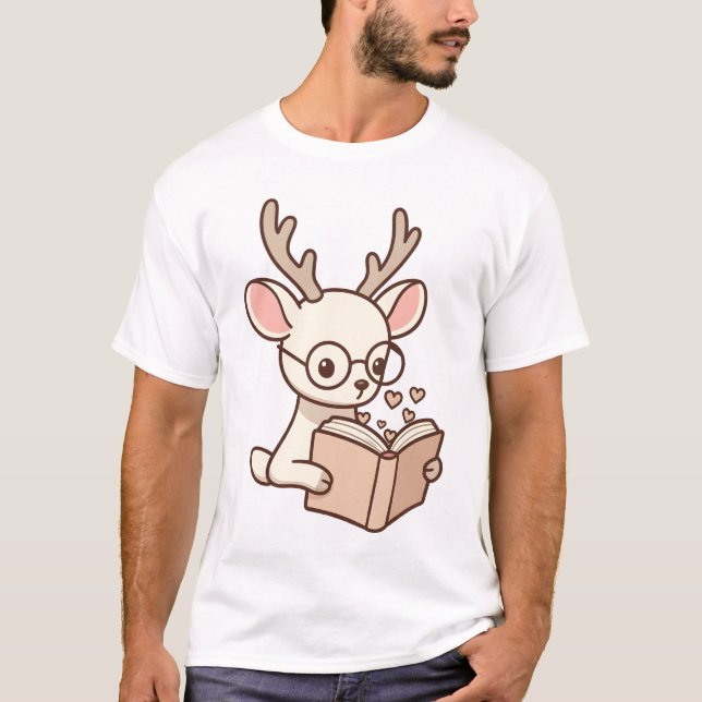 Camiseta Book Deer (Frente)