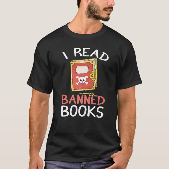 Camiseta Book   I Read Banned Books (Frente)
