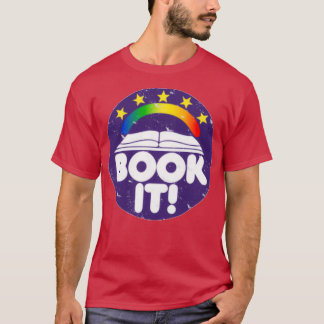 Camiseta BOOK IT Infância Retro 80s Mulheres 1