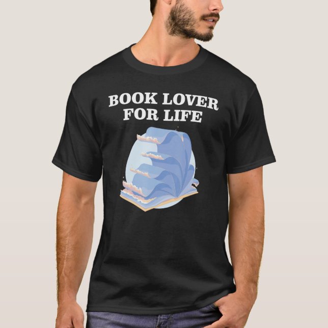 Camiseta Book Lover for Life_8 (Frente)