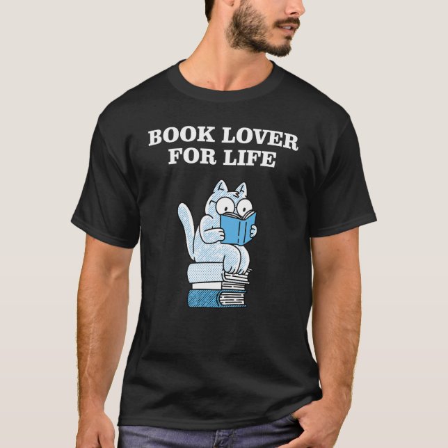 Camiseta Book Lover for Life_9 (Frente)