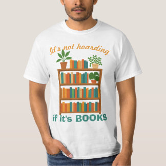 Camiseta Book-Lover Humorous T-shirt