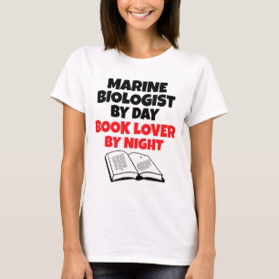 Camiseta Book Lover Marine Biologist