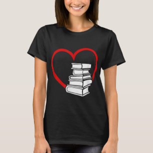 Camiseta Book Nerd's, Book Lover's Valentine's Day T-Shirt