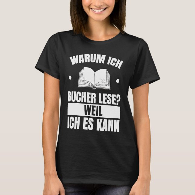 Camiseta Book Reading  Library Reader Bookworm Books (Frente)