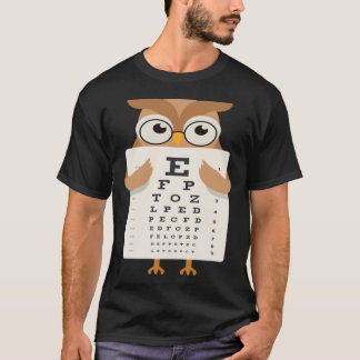 Camiseta Book Reading Owl Bird Wisdom Smart