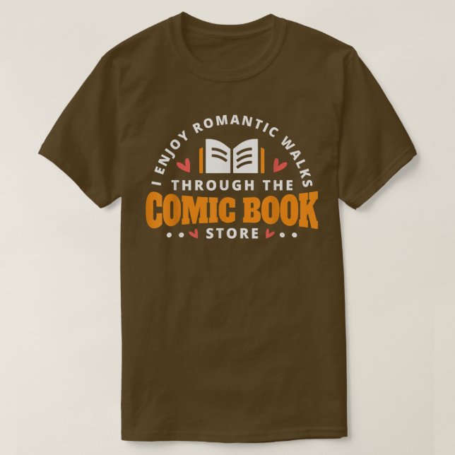 Camiseta Book Stuff Book Lovers Comic Book187 (Frente do Design)
