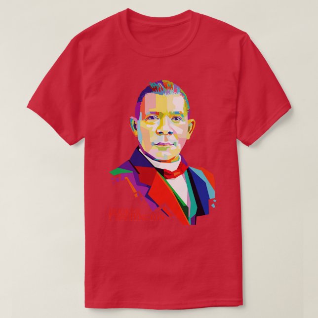 Camiseta Booker T Washington TShirt (Frente do Design)