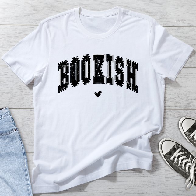 Camiseta Bookish do Amante do Livro (Criador carregado)