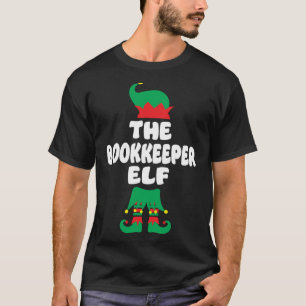 Camiseta Bookkeeper Elf Matando Família Natal Engraçado Paj