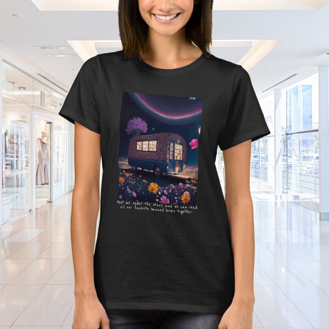 Camiseta Bookmobile Banido por Magia (Criador carregado)