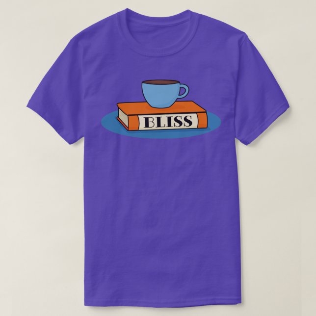 Camiseta Books and coffee (Frente do Design)