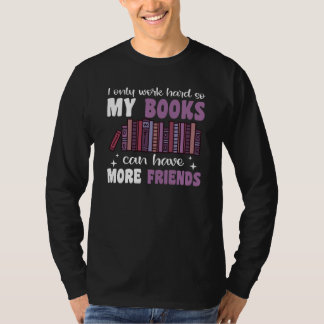 Camiseta Books Friend Saying Book Read 1