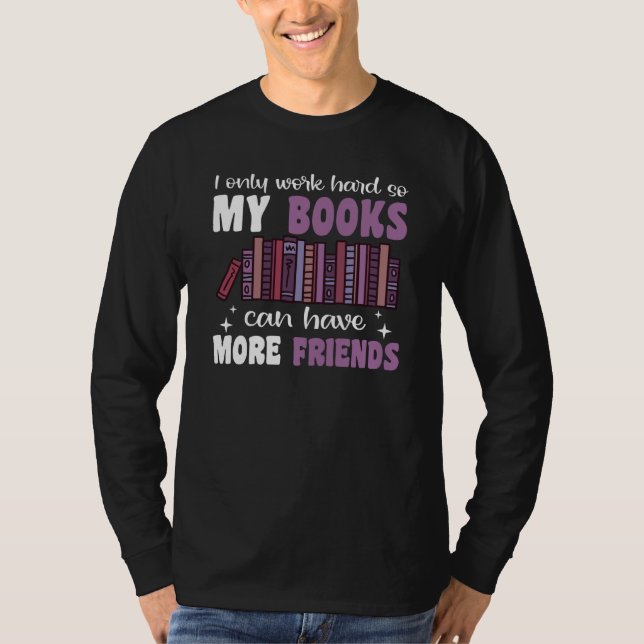 Camiseta Books Friend Saying Book Read  1 (Frente)