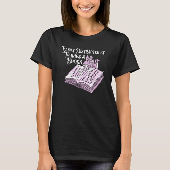 Camiseta Books Literature  Bibliophile Librarian Bookworm B (Frente)