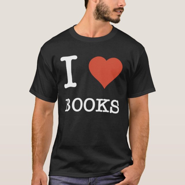 Camiseta books reading library bookworm book  1 (Frente)