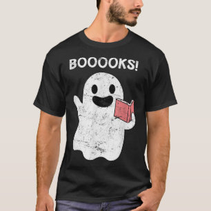 Camiseta Books Spirit Books Spirit Books Ghost T-Shirt Copy