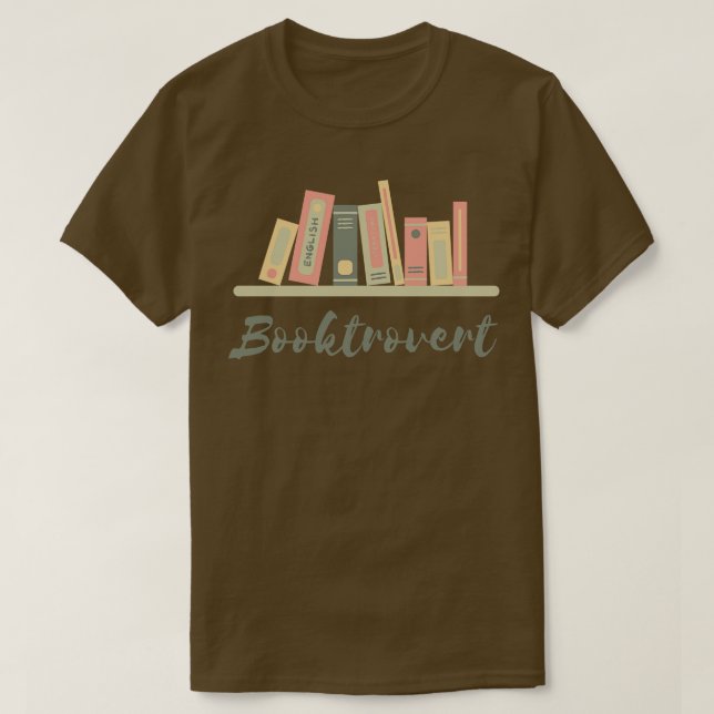 Camiseta Booktrovert (Frente do Design)