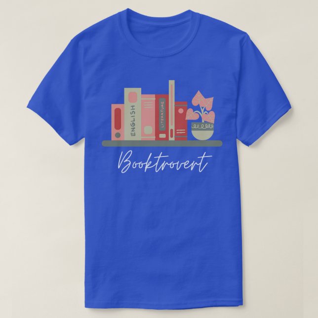 Camiseta Booktrovert 2 (Frente do Design)