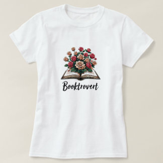 Camiseta Booktrovert Wildflower