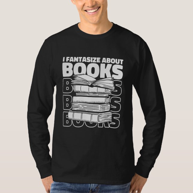 Camiseta Bookworm Cute Books Novel Library  Bibliophile Boo (Frente)