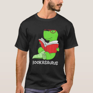 Camiseta Bookworm de Leitura do Dinossauro