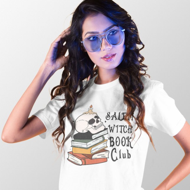 CAMISETA BOOKWORM DO CLUBE DE LIVROS DE SALEM DE HALLOWEEN (Criador carregado)