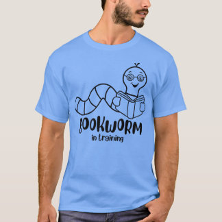 Camiseta Bookworm No Catálogo De Treinamento Sobre Leitura