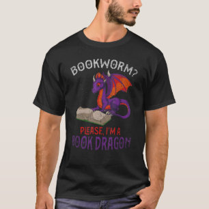 Camiseta Bookworm, Por Favor, Sou Um Livro De Leitura De Li