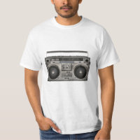 Boom Box Ghetto Blaster Retro Oitenta e noventa