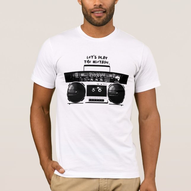 Camiseta Boom Box - Micro System (Frente)