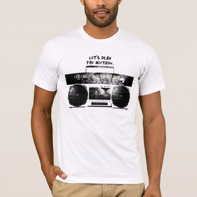 Camiseta Boom Box - Micro System (Frente)