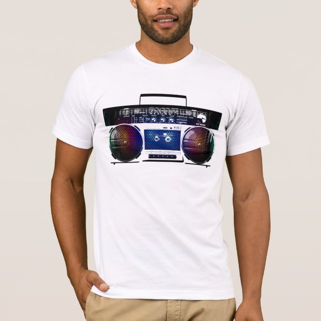 Camiseta Boom Box - Micro System (Frente)