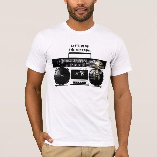 Camiseta Boom Box - Micro System (Frente)