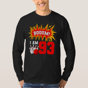 Camiseta Boom I Am 93 Boliche Bowler Bday 9
