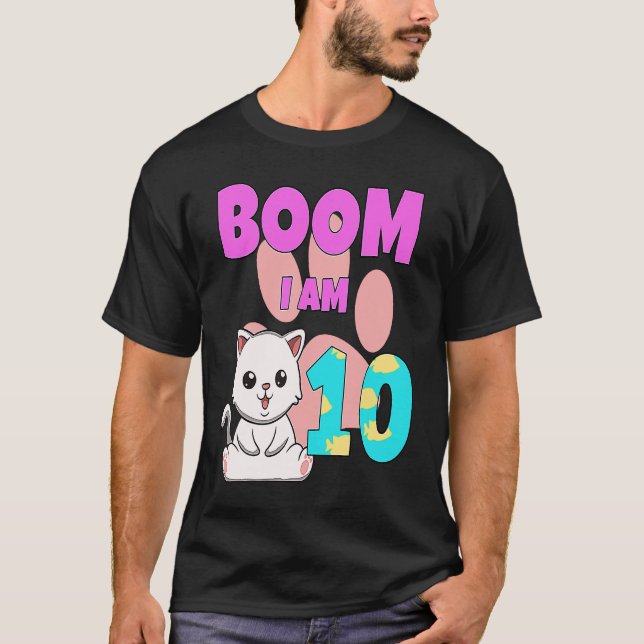 Camiseta Boom Im 10 Cat (Frente)