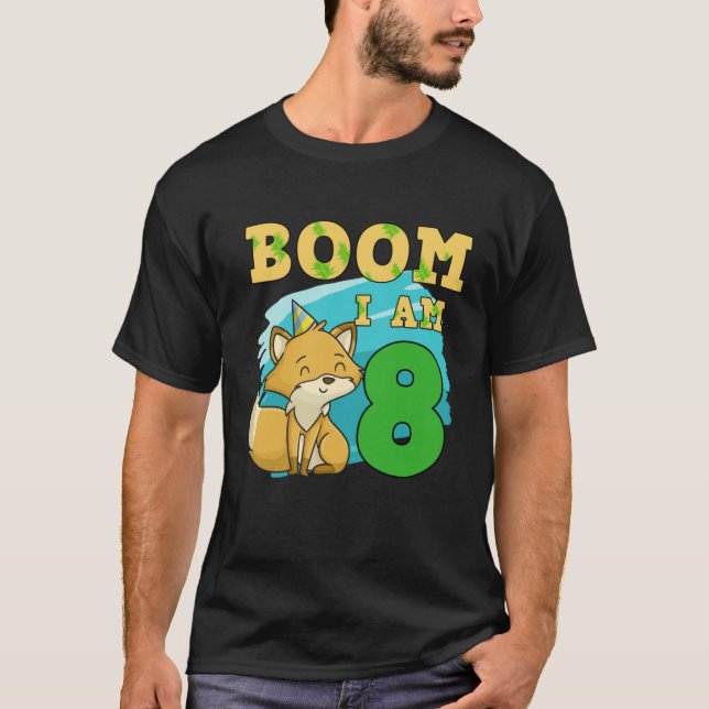 Camiseta Boom Im 8 Fox (Frente)
