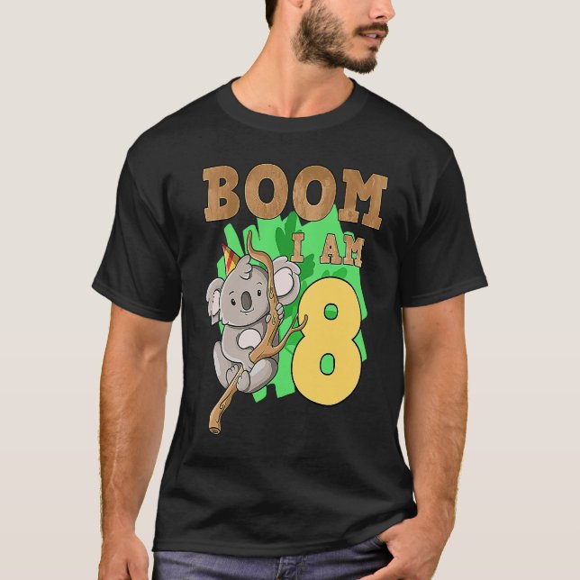 Camiseta Boom Im 8 Koala (Frente)