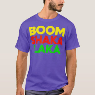 Camiseta Boom Shaka Laka Adoro Dance Disco Music Slam