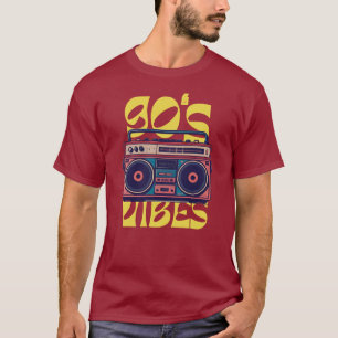 Camiseta Boombox de 90 anos