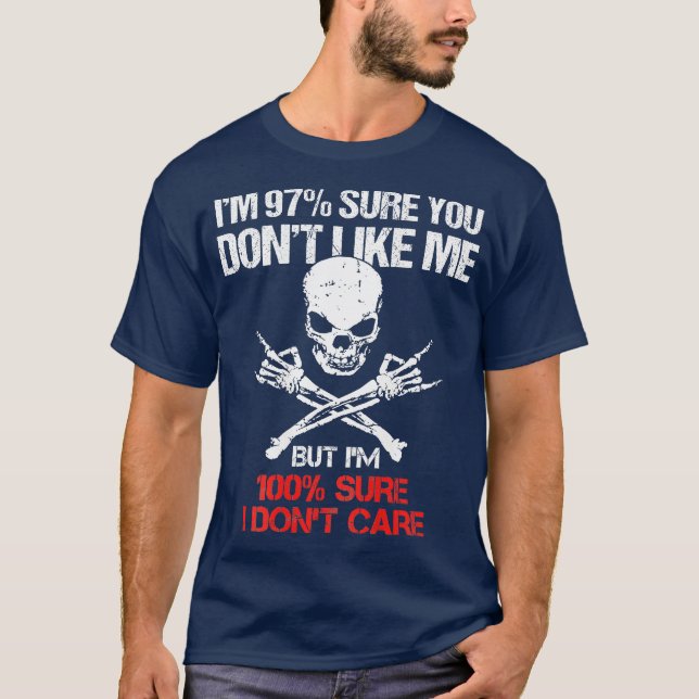 Camiseta Boomer Est 1962 Tenho 97% De Certeza Que Não Gosta (Frente)