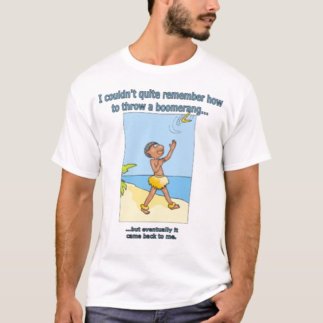 Camiseta boomerang voltou (Frente)