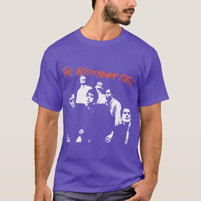 Camiseta Boomtown Rats Band Retro Music Art PERFECT GIFT FO (Frente)